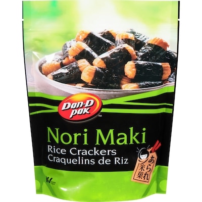 Dan D Pak Craquelins de riz nori maki 180 g, 3,33 $/100g