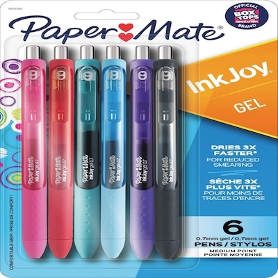 Papermate InkJoy Gel Pen, 6-Count 1 ea, $14.50/1ea