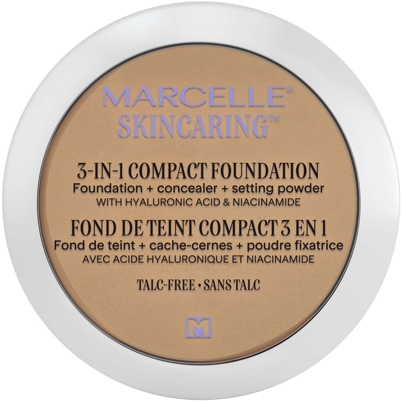 Skincaring 3-In-1 Compact Foundation Buff Beige