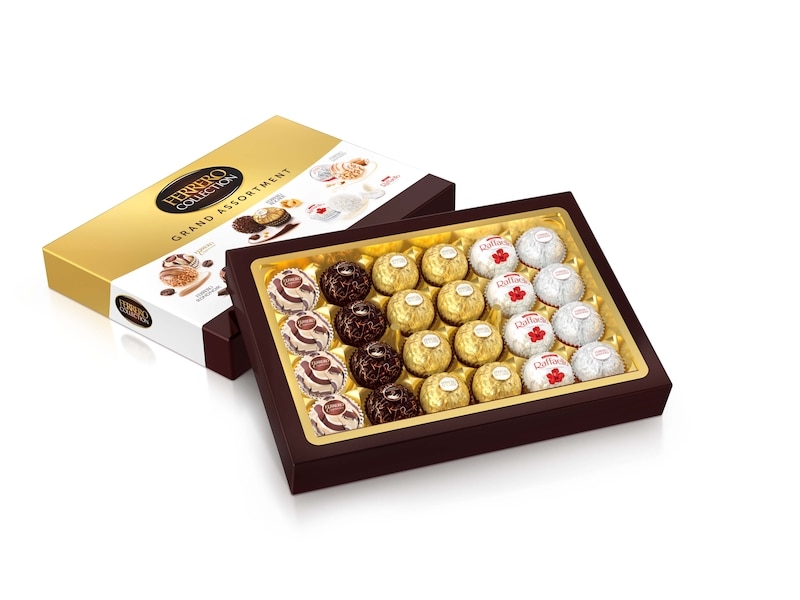 COLLECTION GRAND ASSORTMENT Fine Assorted Chocolates and Confections Gift Box, 24 Confections
