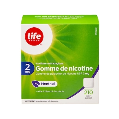 Nicotine Gum 2 mg, Chill Mint