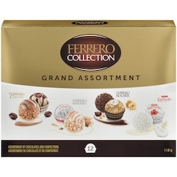COLLECTION, Fine Assorted Chocolate Gift Box, 12 Confections