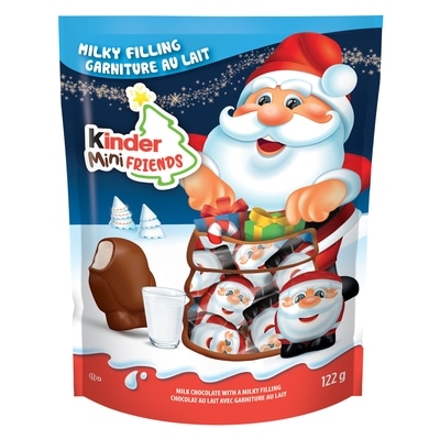 Ferrero Rocher MINI FRIENDS, chocolat au lait avec garniture au lait, confiserie au chocolat de Noël à partager ou pour remplir les bas de Noël 120 g, 5,83 $/100g