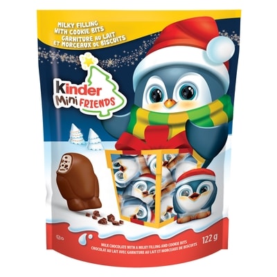 Ferrero MINI FRIENDS, Milk Chocolate with a Milky Filling and Cookie Bits, Christmas Chocolate Confection for Sharing or Perfect Stocking Stuffer 120 g, $5.83/100g