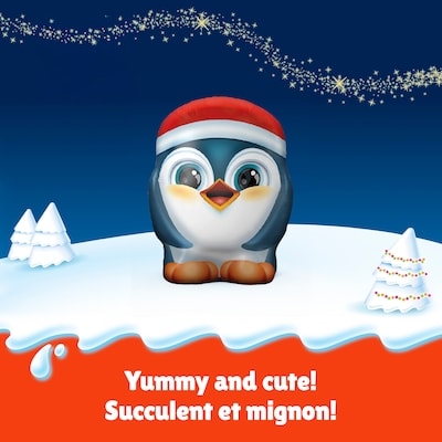 MINI FRIENDS, chocolat au lait avec garniture au lait et morceaux de biscuits, confiserie au chocolat de Noël à partager ou pour remplir les bas de Noël