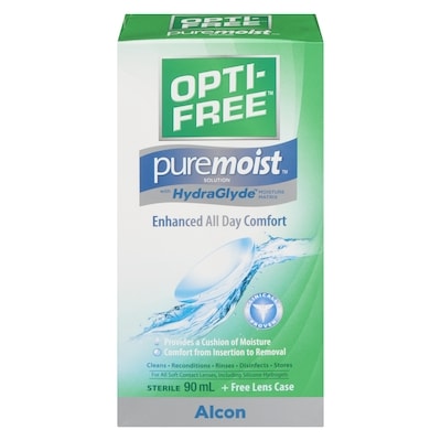 Opti-Free Puremoist Travel 90 ml, $8.32/100ml