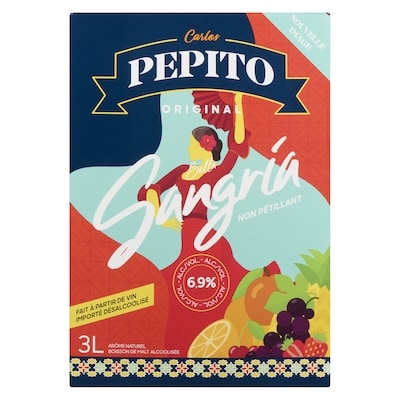 Boisson de malt alcoolisée Bella sangria original non pétillant édition limitée (Pièce d’identité requise au moment du ramassage)