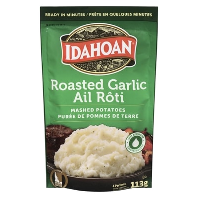 Idahoan Potatoes Mashed Roasted Garlic 113 g, $2.47/100g