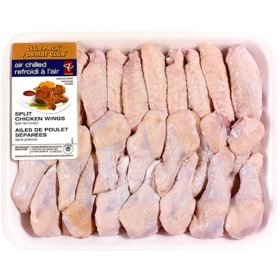 President's Choice Air-Chilled Split Chicken Wings, Club Pack $16.51/1kg $7.49/1lb