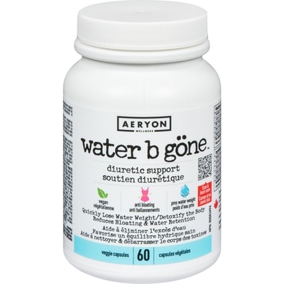 Aeryon Wellness Diuretic Support Water B Göne 60 ea, $0.58/1ea