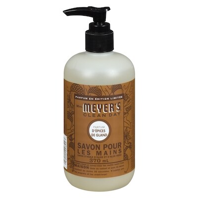 Mrs. Meyer’s Clean Day Savon pour les mains parfum d'épices de gland parfum en édition limitée 370 ml, 2,29 $/100ml