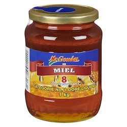 Mr Goudas Miel 8 fleurs sauvages 1 kg, 1,30 $/100g