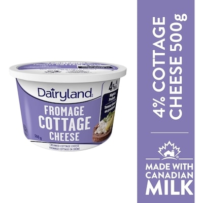 Dairyland 4% Cottage Cheese 500 g, $0.96/100g