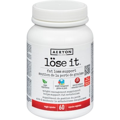 Aeryon Wellness Fat Loss Support Löse It 60 ea, $0.63/1ea