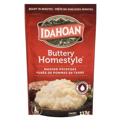 Idahoan Purée de pommes de terre au beurre à la maison 113 g, 2,47 $/100g