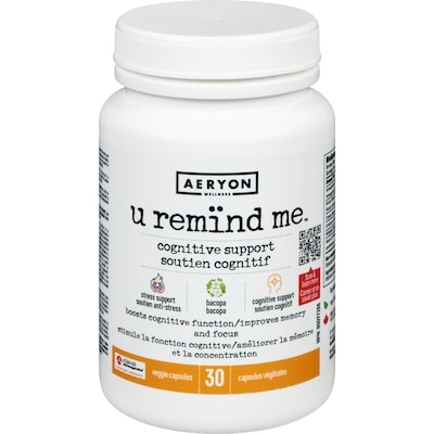 Aeryon Wellness U Remind Me Cognitive Support 30 ea, $1.17/1ea