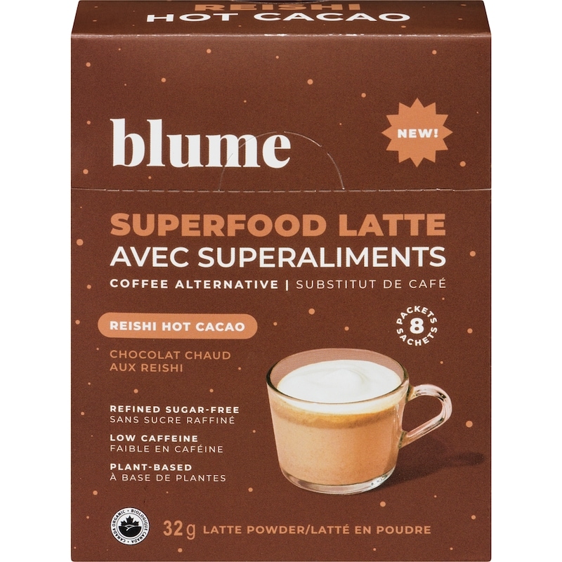 Latte Powder Superfood Latte Reishi Hot Cacao