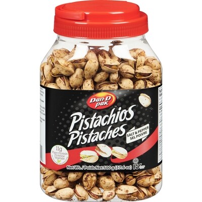 Dan D Pak Pistaches sel poivre 500 g, 3,60 $/100g