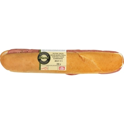 Martel Notre gros sous-marin pizza 330 g, 2,12 $/100g
