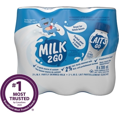 2% Partly Skimmed Milk