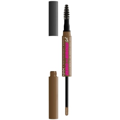 Nyx Zero To Brow Dual-Ended Liquid Eyebrow Gel, Taupe 1 ea, $15.99/1ea