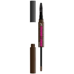 Nyx Zero To Brow Dual-Ended Liquid Eyebrow Gel, Espresso - 1 ea