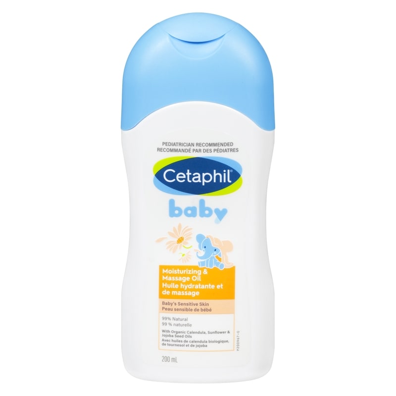 Baby Moisturizing & Massage Oil With Organic Calendula Body