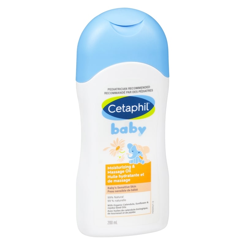 Baby Moisturizing & Massage Oil With Organic Calendula Body