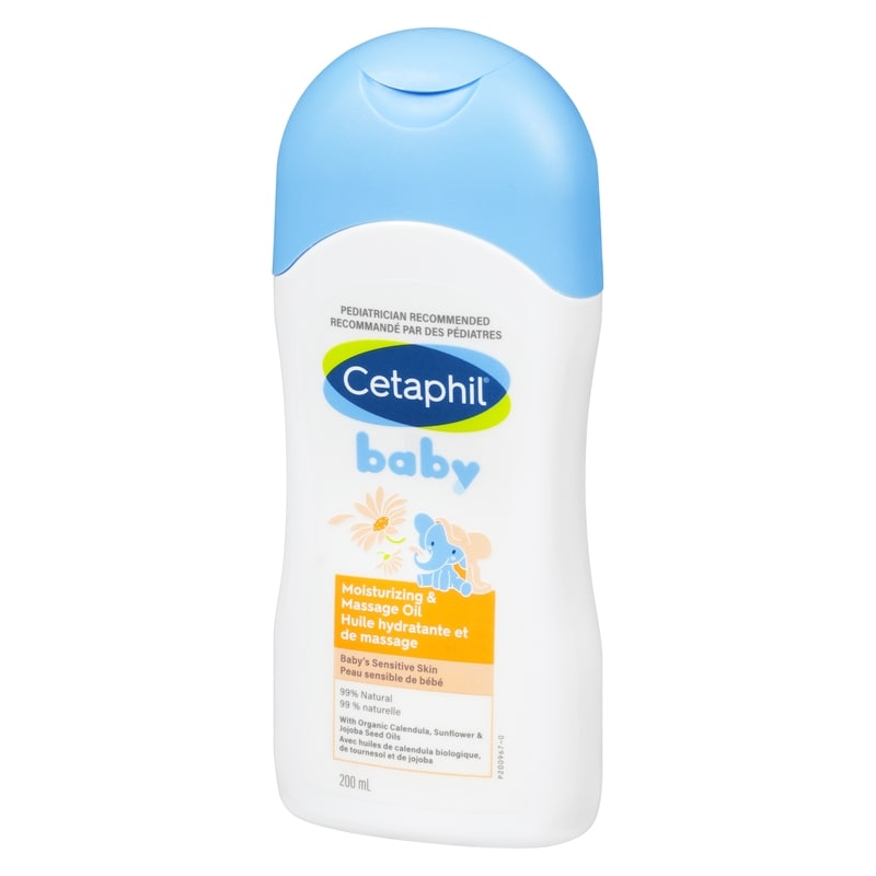 Baby Moisturizing & Massage Oil With Organic Calendula Body