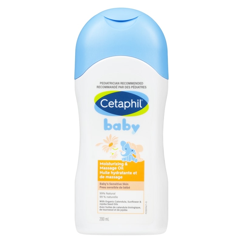 Baby Moisturizing & Massage Oil With Organic Calendula Body