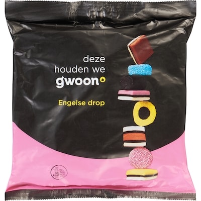 Gwoon English Drop 600 g, $1.67/100g