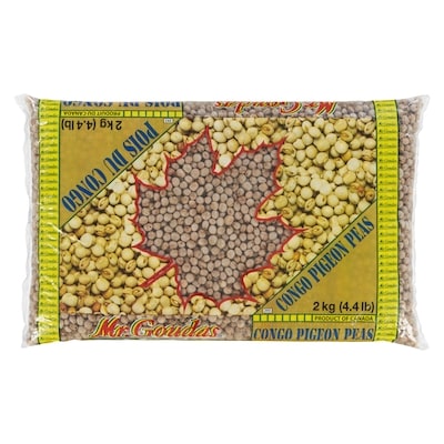 Mr Goudas Congo Pigeon Peas 2 kg, $0.55/100g