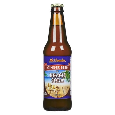 Mr Goudas Beach Soda Ginger Beer 355 ml, $0.42/100ml