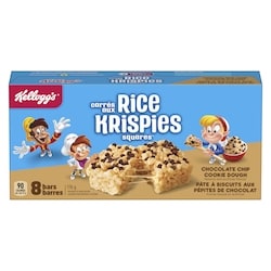 Kelloggs Bars Chocolate Chip Cookie Dough 176 g, $2.27/100g