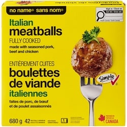 Sans Nom Boulettes de viande italiennes 680 g, 1,76 $/100g