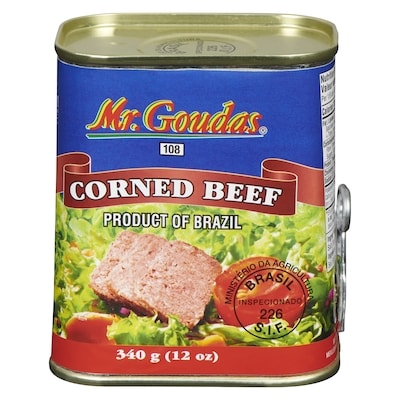 Mr Goudas Corned Beef 340 g, $1.61/100g