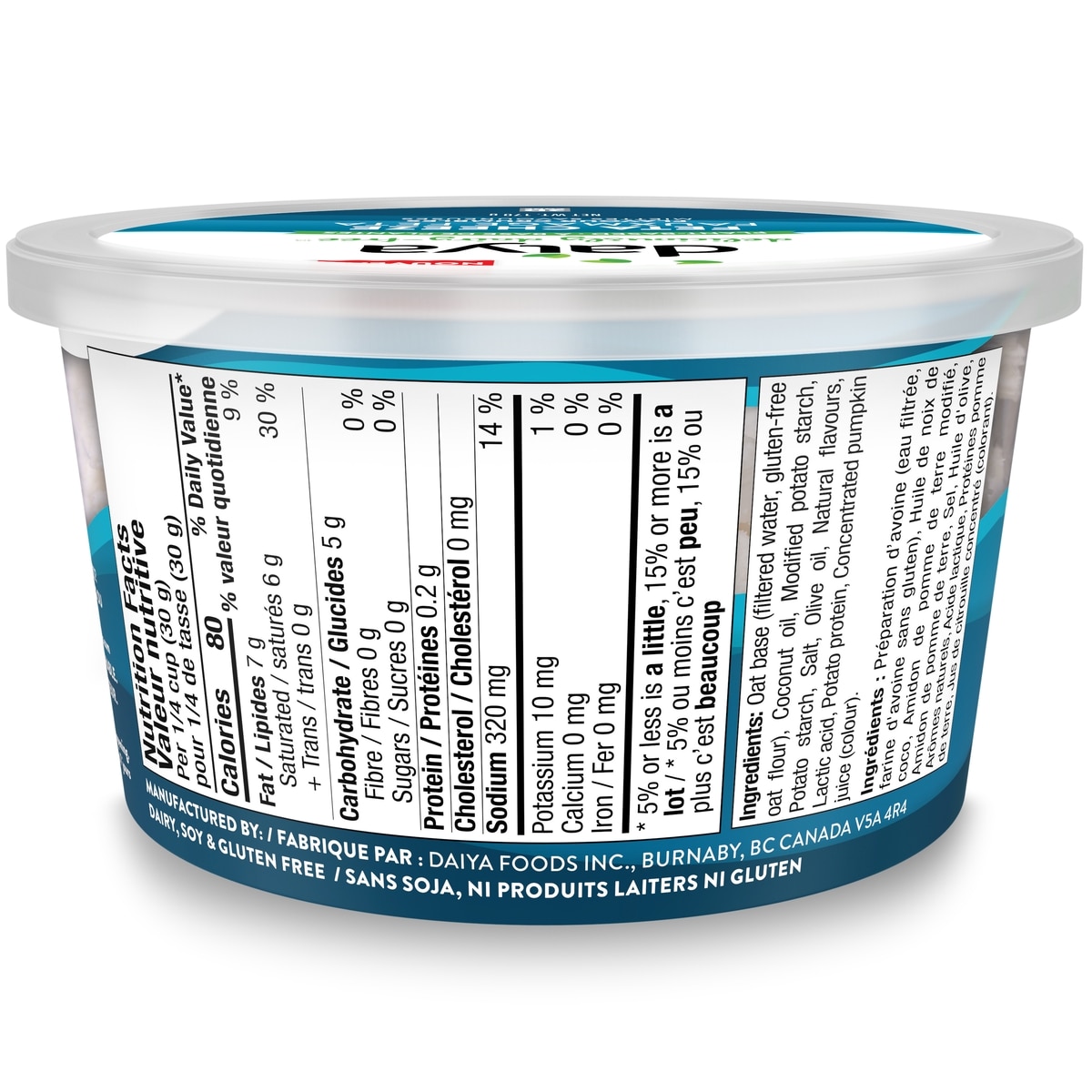 Daiya Plant-based Feta Cheeze Flavour Crumbles 170 g, $4.11/100g
