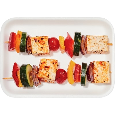 null Brochette de tofu mariné, paquet de 2 357 g, 1,96 $/100g