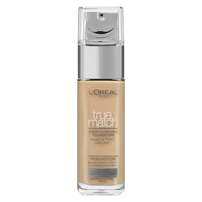 Fond de teint true match, avec acide hyaluronique et soins hydratants 3.5n
