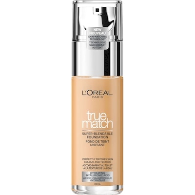 L'Oreal Paris True Match Foundation With Hyaluronic Acid & Moisturizing Care 5.5c 30 ml, $53.30/100ml
