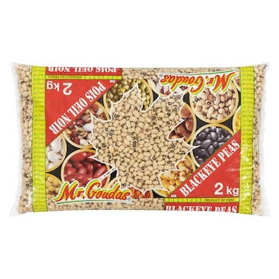 Mr Goudas Blackeye Peas 2 kg, $0.48/100g