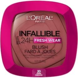 L'Oreal Paris Blush Infallible 24h Freshwear, Soft Matte Waterproof Finish Daring Rosewood 1 ea, $16.79/1ea