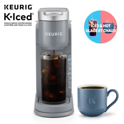 Keurig K-Iced Single Serve K-Cup Pod Coffee Maker, Grey 1 ea, $145.00/1ea