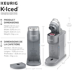 Keurig K-Iced Single Serve K-Cup Pod Coffee Maker - 1 ea | Zehrs