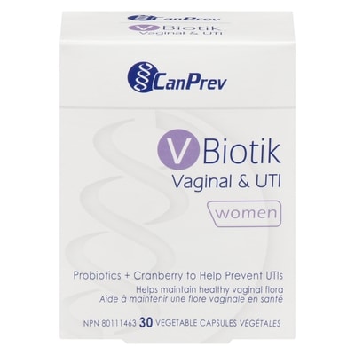 CanPrev Women V Biotik Vaginal & UTI 30 ea, $1.00/1ea