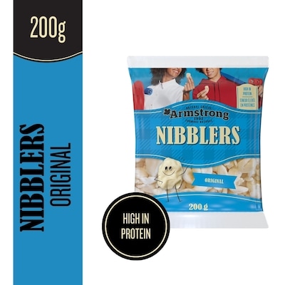 Armstrong Nibblers Original Natural Cheese Snacks 200 g, $2.50/100g