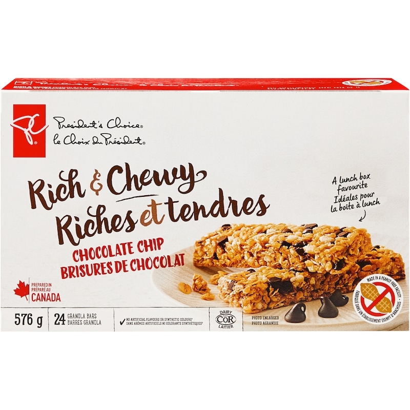 Rich & Chewy Chocolate Chip Granola Bars