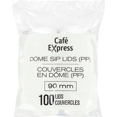 null Couvecle pour verre en PP 100 ea, 0,01 $/1ch