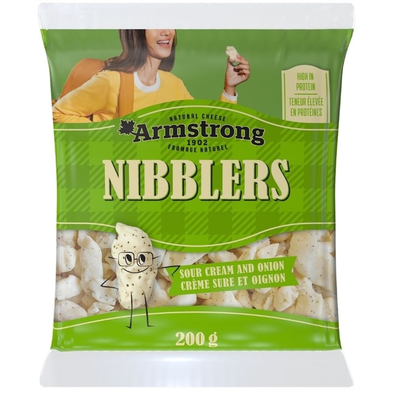 Nibblers Sour Cream & Onion Natural Cheese Snacks