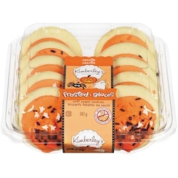 Biscuits tendres au sucre vanille glacés Halloween